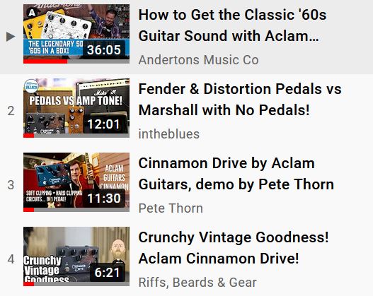 Cinnamon drive demos and reviews youtube